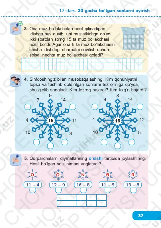 matematika 1-sinf (2) 16-20-darslar - Page 4