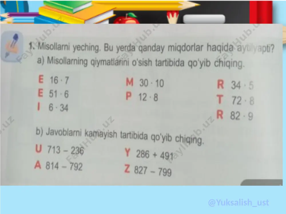 3-sinf 9-dars matematika - Page 4
