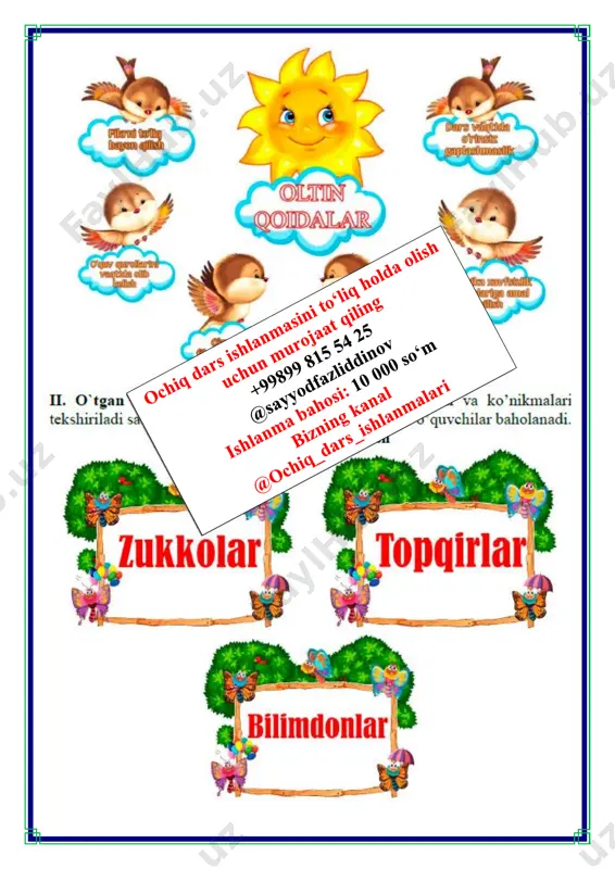 kitoblar makoni 1-sinf 3-chorak - Page 4