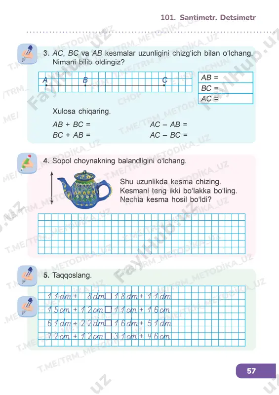 matematika 1 sinf darslik 100-104 - Page 4