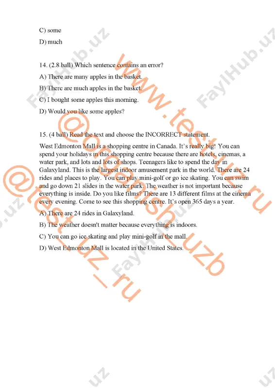 7 sinf english chsb-4 var 1 - Page 4