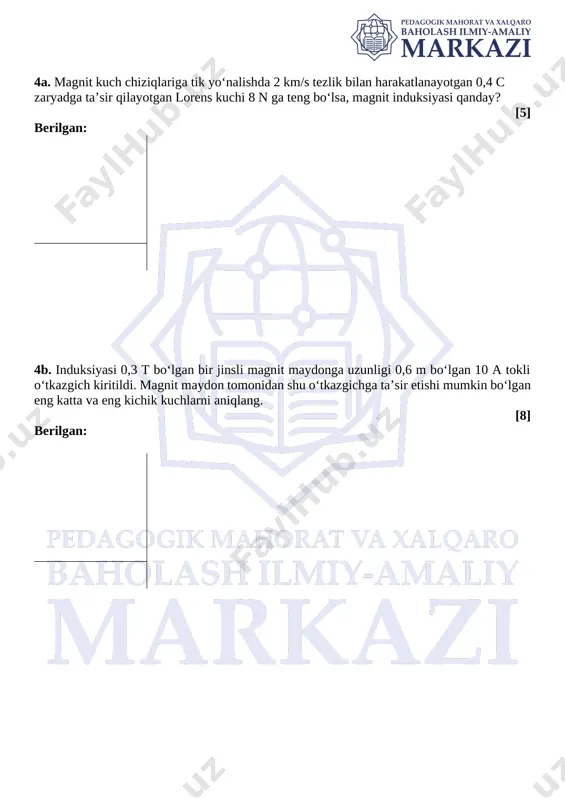 8-sinf fizika 7-bsb 2-var. @summativ_formativ_baholash - Page 4
