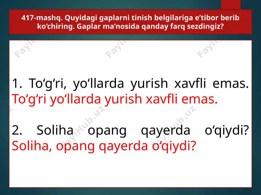 5-sinf. punktuatsiya bo‘limi haqida ma’lumot - Page 4