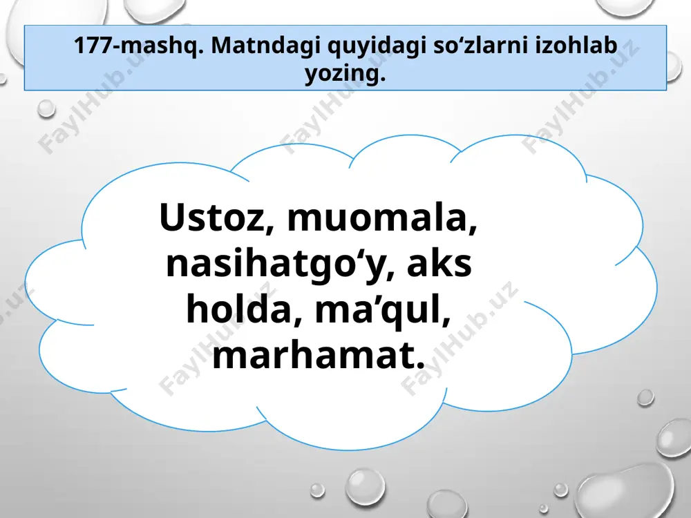 5-sinf. matn va lug'at ustida ishlash (80 betdagi) - Page 4