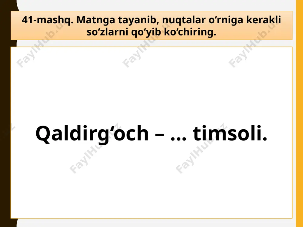 5-sinf. matn va lug'at ustida ishlash (20 betdagi) - Page 4