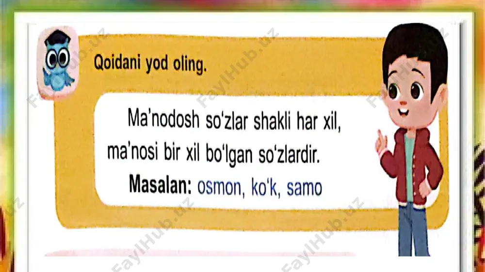4-s.ona t.ma`nodosh so`zlar.10 -dars.(1-qism) - Page 4