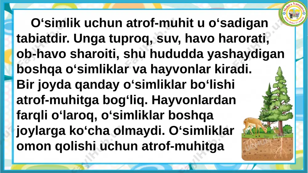 4- sinf tabiiy fan 4- dars. o‘simliklar va artof-muhit - Page 4