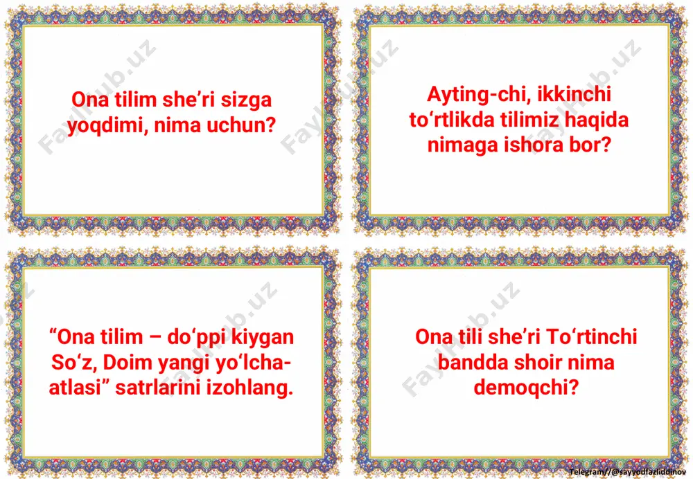 6_sinf_ona_tili_tarqatmalar_1_2_chorak_2023_2024_o'quv_yili - Page 4