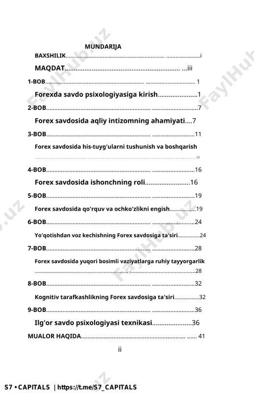 a'zi treyderlar uzoq muddatli savdolarga ko'proq mos keladi, boshqalari esa tez sur'atda, yuqori xavfli muhitda rivojlanadi. o'zlarining kuchli va zaif tomonlarini tushunib, treyderlar o'zlarining shaxsiy xususiyatlari va afzalliklariga mos ravishda savdo yondashuvlarini moslashtirishlari mumkin. savdo psixologiyasining yana bir muhim jihati stressni boshqarish va ijobiy fikrlashni saqlash qobiliyatidir. savdo juda stressli va talabchan faoliyat bo'lishi mumkin va treyderlar uchun stressni boshqarish va ijobiy nuqtai nazarni saqlab qolish yo'llarini topish muhimdir. bu meditatsiya, yoga, jismoniy mashqlar, dam olish va dam olish uchun vaqt ajratish kabi amaliyotlarni o'z ichiga olishi mumkin. 3 savdogarlar, shuningdek, o'zlarining xavf-xatarlarga chidamliligini yaxshi tushunishlari kerak, bu ular o'zlariga qulay bo'lgan xavf darajasini bildiradi. xatarlarga tolerantlikni tushunish treyderga savdo hajmi, pozitsiyani boshqarish va risklarni boshqarish bo'yicha ongli qarorlar qabul qilishga yordam beradi. bundan tashqari, yaxshi risklarni boshqarish rejasiga ega bo'lish muvaffaqiyatli savdoning kalitidir, chunki u treyderlarga yo'qotishlarini minimallashtirish va daromadlarini maksimal darajada oshirishga yordam beradi. shuningdek, treyderlar o'z xatolaridan …
