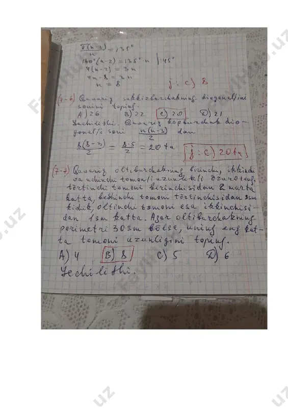 matematikadan javoblar - Page 4