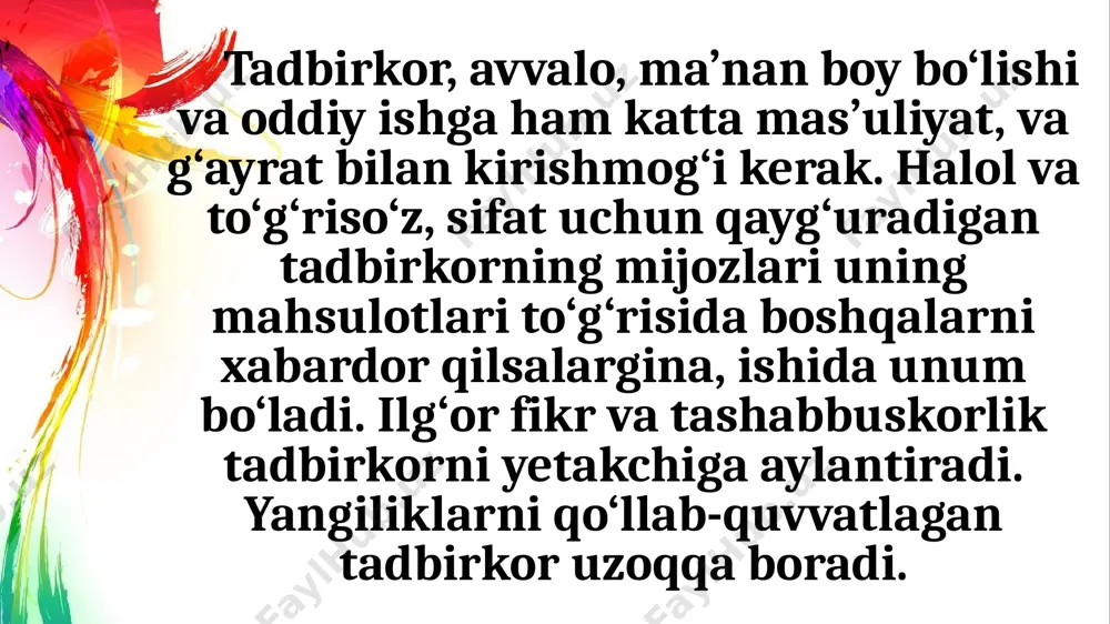 9.26 tadbirkorlik mezonlari - Page 4