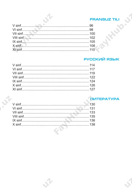 talaffuzi va imlosi 1 38-dars i va u unlilarining talaffuzi va imlosi 1 39-dars e va oʻ unlilarining talaffuzi va imlosi 1 40-dars matn va lugʻat ustida ishlash 1 41-dars yonma-yon kelgan unlilar talaffuzi va imlosi 1 42-dars 5-nazorat ishi. diktant 1 43-dars g – k undoshlarining talaffuzi va imlosi 1 44-dars q – gʻ undoshlarining talaffuzi va imlosi 1 45-dars matn va lugʻat ustida ishlash 1 46-dars d va t undoshlarining talaffuzi va imlosi 1 47-dars matn va lugʻat ustida ishlash 1 48-dars jj undoshining talaffuzi va imlosi 1 49-dars ff va v v undoshlarining talaffuzi va imlosi 1 50-dars nazorat ishi. diktant 1 51-dars x,x va h,h undoshlarining talaffuzi va imlosi 1 52-dars z va s undoshlarining talaffuzi va imlosi 1 53-dars matn va lugʻat ustida ishlash 1 54-dars sh, ch, harflar birikmalari va uning vazifalari 1 55-dars ng harflar birikmalari va uning vazifalari 1 56-dars matn va …