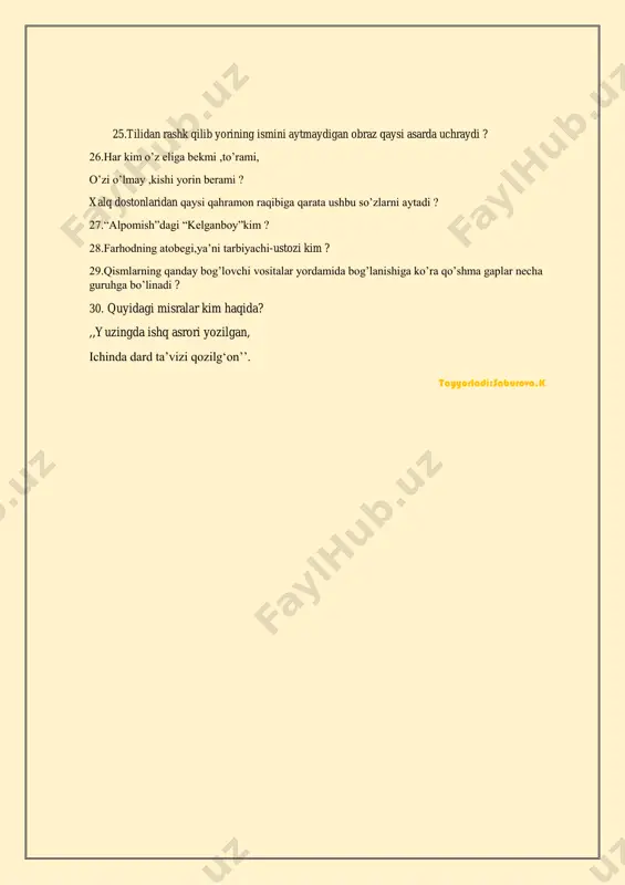 9-sinf 30 talik kalitsiz - Page 4