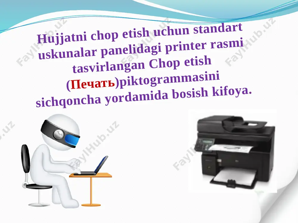 6-sinf informatika 32.wordda hujjatni chop etish 3+ - Page 4