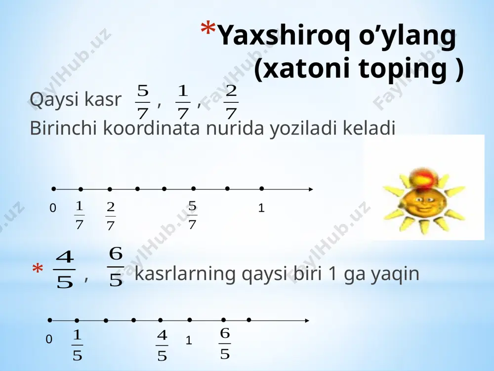 6 sinf kasr masalalr - Page 4