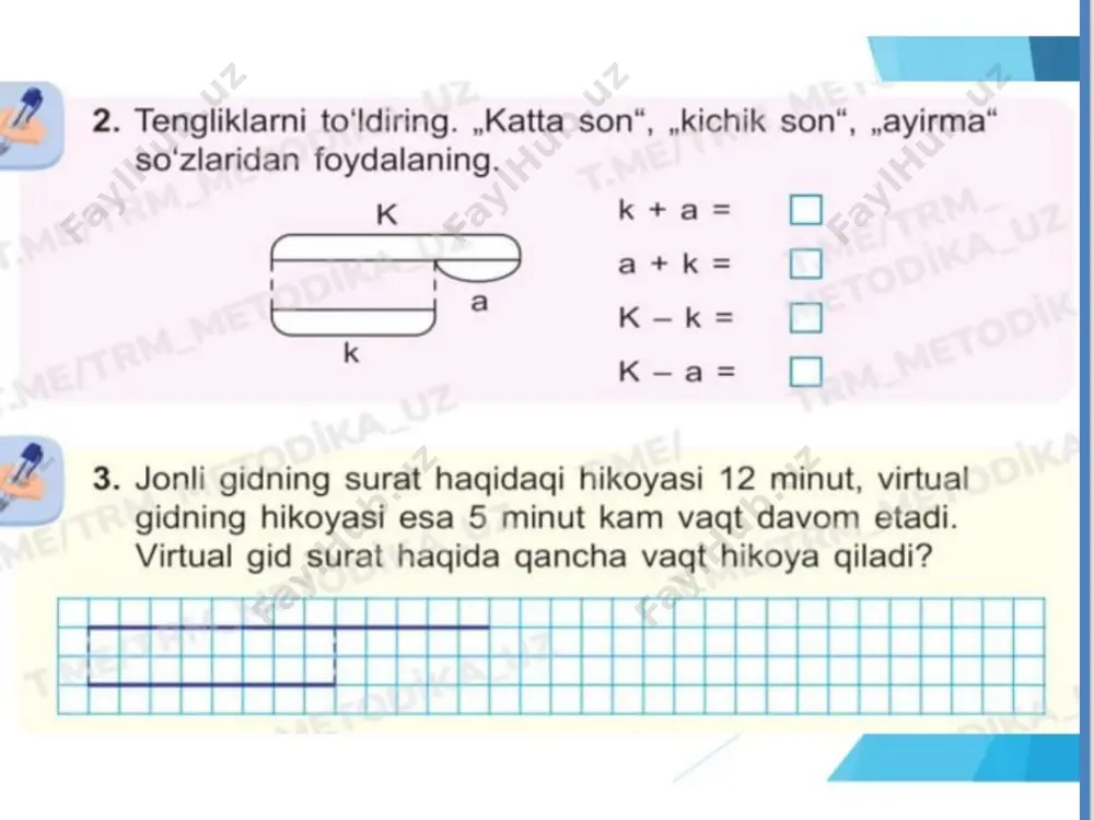 1-sinf matematika 89-dars - Page 4