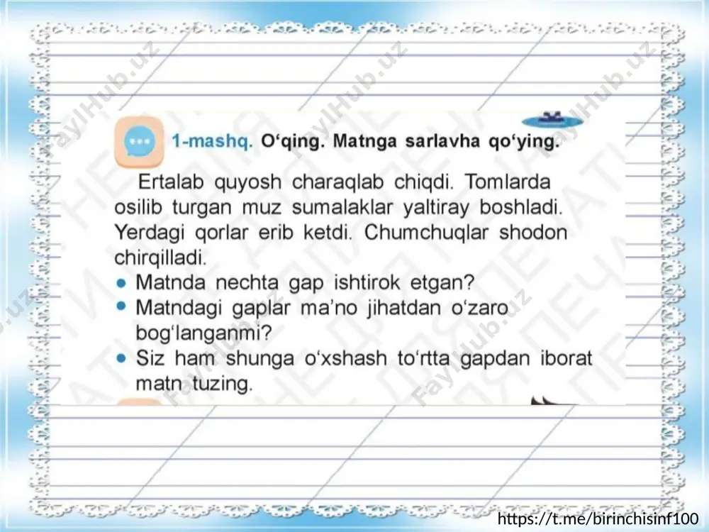 1-sinf ona tili 2-dars - Page 4