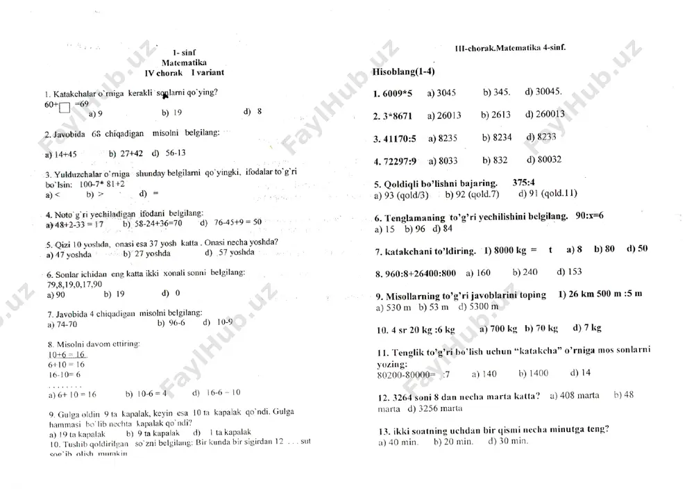 matematika test - Page 4