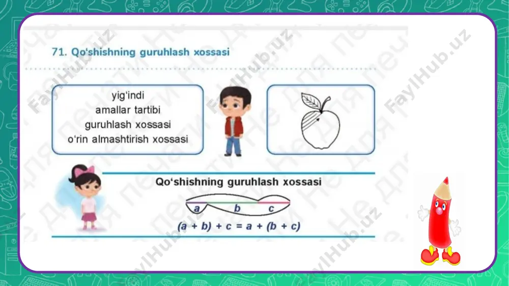 1-sinf matematika 71-dars - Page 4