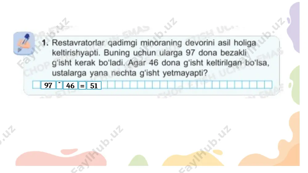 1-sinf matematika 67-dars - Page 4