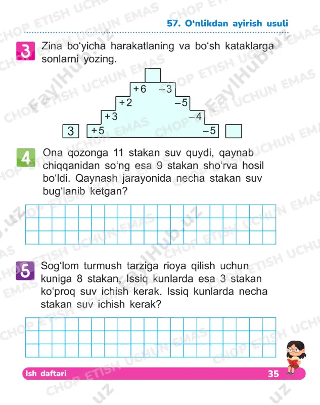 matematika 1 sinf daftar 56-60 - Page 4