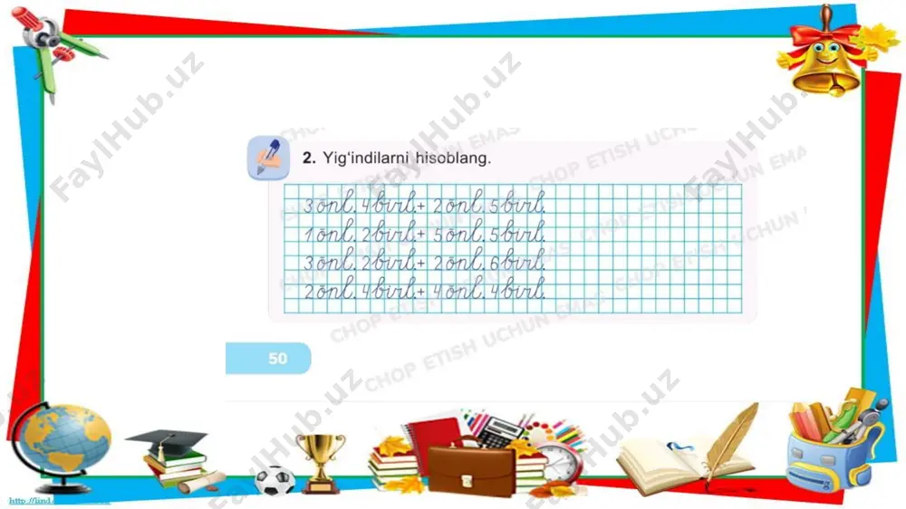 1-sinf matematika 65-dars - Page 4