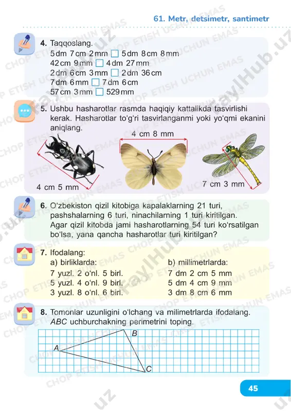 matematika 2 sinf darslik 61-68 - Page 4