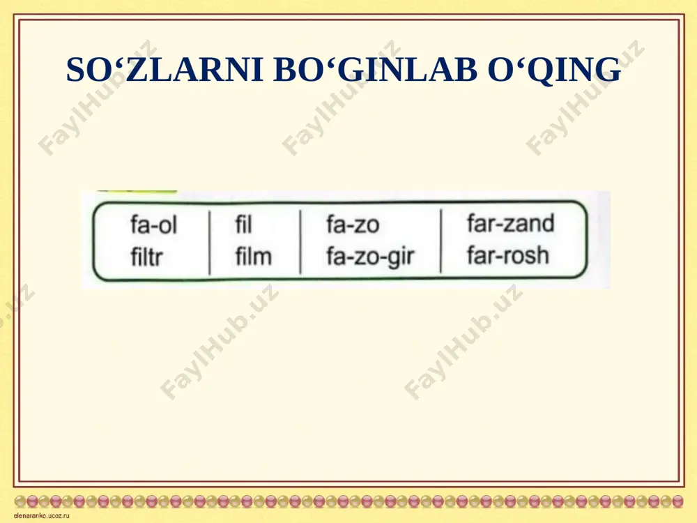 1-sinf alifbe 52-dars - Page 4