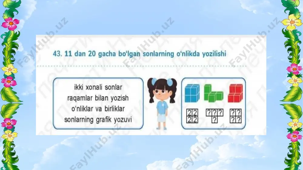 1-sinf matem 11 dan 20 gacha bo 'lgan sonlar - Page 4