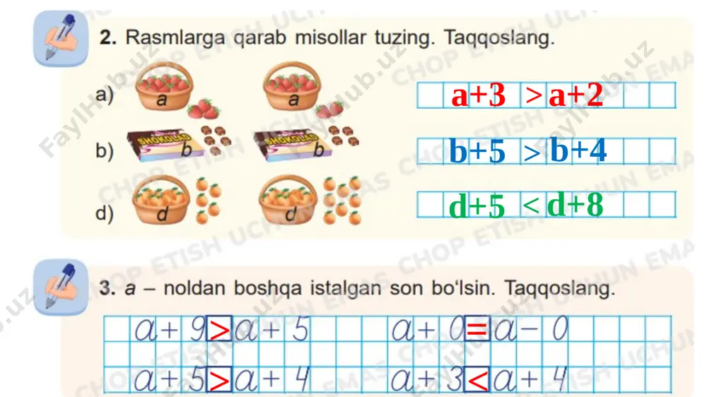 40-dars matematika.pptxshahnoza.pptx taqqoslash - Page 4