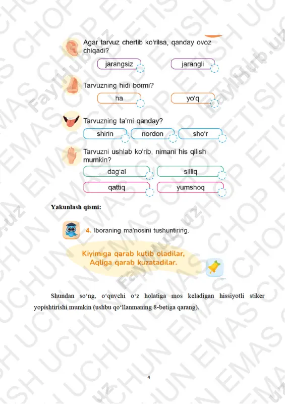 informatika 1-sinf 8-9dars - Page 4