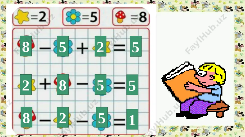 1-sinf matematika 32-dars.qo'shish komponentlari - Page 4