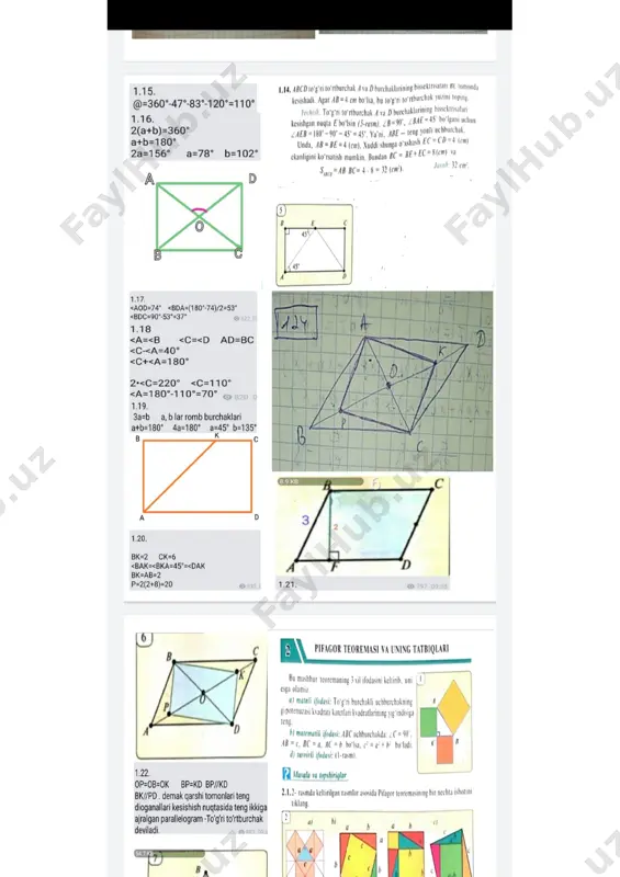 9- sinf geometriya kitob yechimi - Page 4