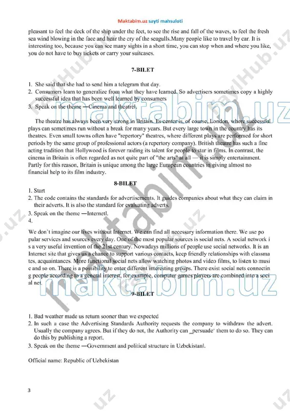 9-sinf ingliz tili @maktab_ustozlar - Page 4