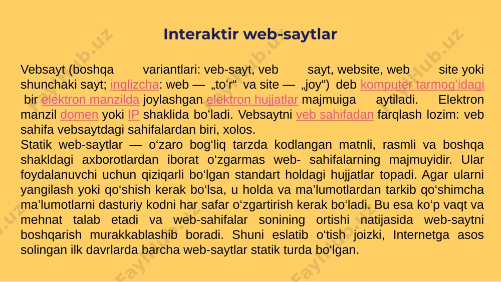 interaktiv web sahifalar - Page 4