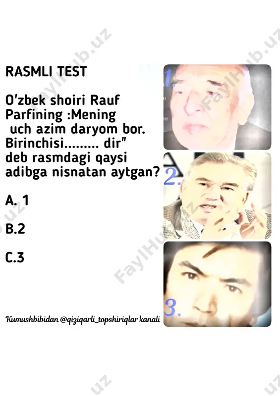 qiziqarli rasmli testlar - Page 4