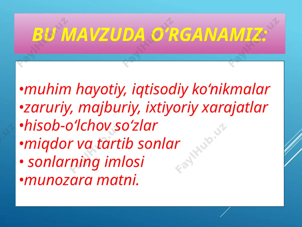 7-sinf. maqsadli xarajatlar. xarajat turlari - Page 4
