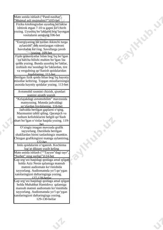 7-sinf ona tili 3-chorak reja - Page 4