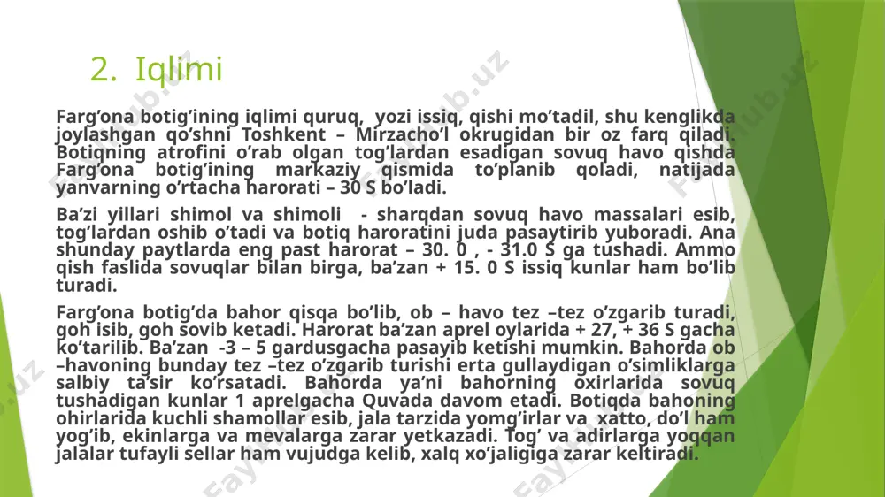 7-sinf geografiya 48.farg‘ona tabiiy geografik okrugi 1 - Page 4
