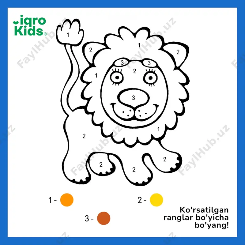 raqamlar bo'ylab bo'ya-iqrokids - Page 4