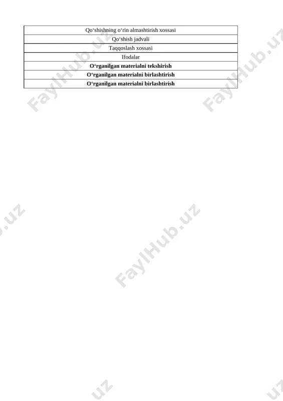 1-sinf matematika 1-chorak @e_baza_ishreja - Page 4
