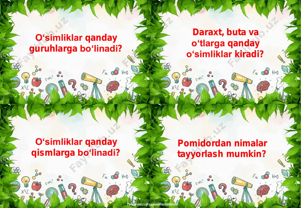 1_sinf_tabiiy_fan_tarqatmalar_yillik_2022_2023_o'quv_yili - Page 4