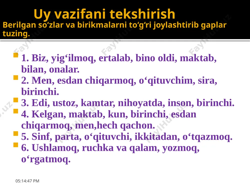 7-sinf .sifat so'z turkumi - Page 4