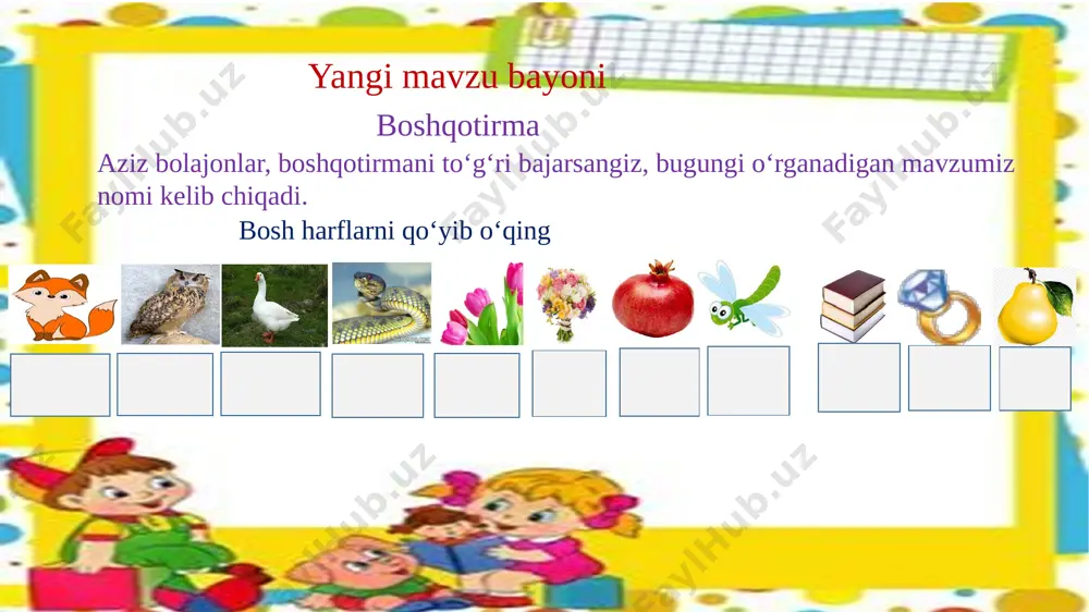 1-sinf ona tili va o'qish savodxonligi tug' .kun - Page 4
