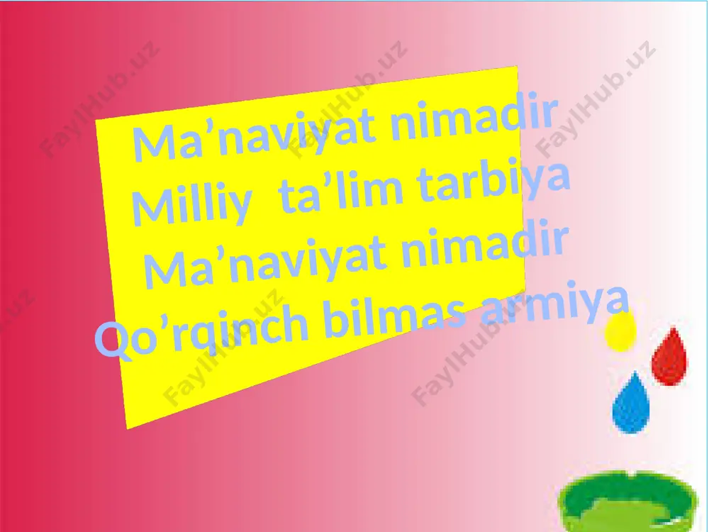 tarbiya taqdimot - Page 4