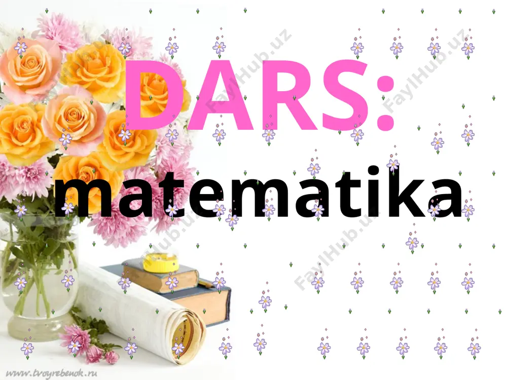 1-sinf sodda va tarkibli masalalar - Page 4