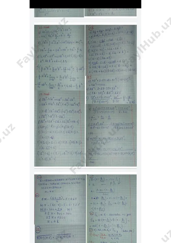 8- sinf algebra kitob yechimi - Page 4