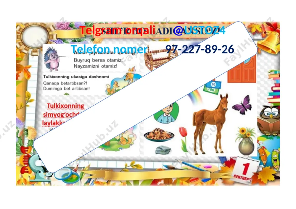 1- sinf oona tili va o'qish savodxonligi 4- chorak - Page 4