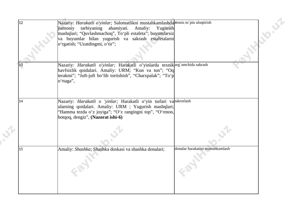 1-sinf jismoniy tarbiya 4 chorak - Page 4