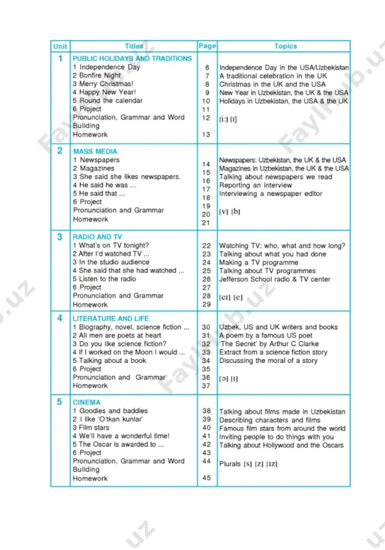 ingliz tili 8 darslik - Page 4